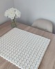 podkładki do kuchni Podkładka prostokątna ze sznurka szydełkowa 40cmx50cm 4