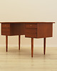 biurka Biurko tekowe, duński design, lata 70, produkcja: Dania 3