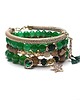 bransoletki z kamieni naturalnych Emerald and  sand vol. 5 /02.01.22/ -  set 3