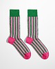 skarpetki damskie Skarpetki Green Stripes - Zielone Paski  NOWY DROP 3