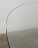 stoły Stół szklany, włoski design, lata 70, produkcja: Gastone Rinaldi 6