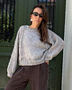 swetry damskie  Jedwabny sweter Crafted grey 9