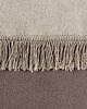 koce i narzuty Koc Bawełniany z Frędzlami Koc Pled Narzuta Frago Brąz Beż 150x200 cm 2