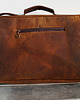 torby na ramię Teczka skórzana Crazy Horse unisex laptop A4 zieleń brąz 6