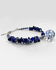 bransoletki z kamieni naturalnych Bransoletka lapis lazuli, sodalit & niezapominajki 1