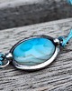 bransoletki wire wrapping Agat na lato   - bransoletka sznurkowa 1