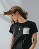 t-shirt damskie Tshirt z kieszonką Black Base 1