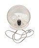 lampy stołowe Lampa Space Age z kulistym kloszem bubble glass, Niemcy lata 70. 2