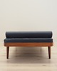 łóżka Leżanka tekowa, duński design, lata 70, produkcja: Dania 2