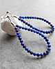 kolczyki z kamieniami Lapis lazuli w srebrze 1