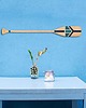 Ozdoby na ścianę Mini Pagaj John Paddle Ozdoba Kolorowy Malowany 110 cm WZ3 4