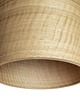 lampy wiszące Lampa wisząca LEEA - HANGING OAK  30cm. Klosz fornir dąb. 2