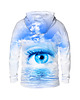 bluza z kapturem damska Damska Bluza z kapturem Eye in Heaven 1