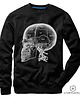 bluza z kapturem damska Bluza marki UNDERWORLD unisex X-ray skull 1