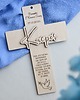 komunia - pozostałe Personalizowana pamiątka Pierwszej Komunii Świętej - Krzyż, Psalm 23 1