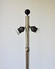 lampy podłogowe Lampa podłogowa Art Deco, lata 30., niklowana stal 8