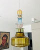 lampy wiszące Lampa wisząca szklana artdeco prl vintage retro 3