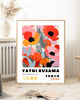 plakaty PLAKAT dekoracyjny , Yayoi Kusama, wystawowy, kwiaty 2