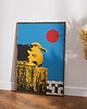 plakaty Plakat Mewa - Morze Pop Art - Druk Pigmentowy 1