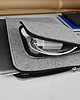 etui na laptopa POKROWIEC filcowy na laptopa czarny zamek 6