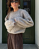 swetry damskie  Jedwabny sweter Crafted grey 3
