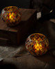 świeczniki i świece Lampion no. 2-szklany na tealight, jesienny, mozaika 2