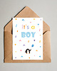 kartki okolicznościowe - wydruki Kartka na narodziny It is a boy 1