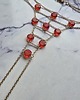 złote naszyjniki Łańcuszek na ciało Sexy Glass Stones 4