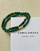 biżuteria męska Zestaw męskich bransoletek Malachit 2