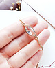 Biżuteria ślubna Bransoletka ślubna ETHERICA  DELICATE - gold 3