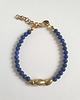 bransoletki z kamieni naturalnych Bransoletka ZEN lapis lazuli, mosiądz 4