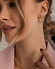 kolczyki - inne Delikatne serduszka - kolczyki sztyfty ze stali szlachetnej pozłacanej 1
