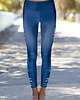 legginsy Boho Navy Floral Leggins 1