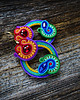 kolczyki soutache Gigi- duże i etniczne kolczyki soutache 4