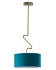 lampy wiszące Czarny żyrandol do salonu LOZANNA fi - 40 cm 2