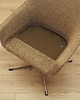 fotele Fotel brązowy, duński design, lata 70, produkcja: Dania 9
