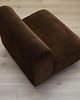 fotele Fotel brązowy, włoski design, lata 70, produkcja: Włochy 5