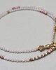 chokery Kwarc różowy i rubiny /choker/ - Szlachetna kolekcja 1