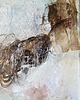 obrazy "First breath" 50x60 cm, obraz na płótnie, pigmenty ziemne, akryl 6