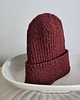 czapki i kapelusze męskie Bordowa czapka surfer FISHERMAN merino 7