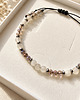 bransoletki na sznurku Bransoletka z kamieniem księżycowym i kwarcem dymnym 3