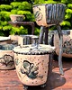cukiernice Ceramiczna cukiernica ręcznie malowana 4