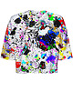 t-shirt damskie DR.CROW T-shirt Krótki CROP Splash 1