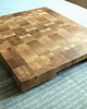 deski do krojenia i tace Dębowa deska do krojenia w stylu End Grain. Sztorcowy blok do krojenia. 4