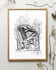 grafiki i ilustracje Pomnik Fryderyka Chopina. Grafika art.print 2