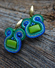 kolczyki soutache Kolorowe  kolczyki soutache 1