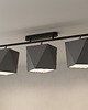 plafony Nowoczesna lampa sufitowa regulowana 3-płomienna DETROIT 1