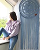 łapacze snów Nowoczesny Mandala Chunky Łapacz snów baby blue KOLORY 1