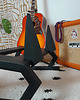 meble - inne Deluxe Black Amp Stand - Drewniany stojak na wzmacniacz gitarowy 4