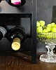 organizery Metalowy stojak na wino Ribera 12 2